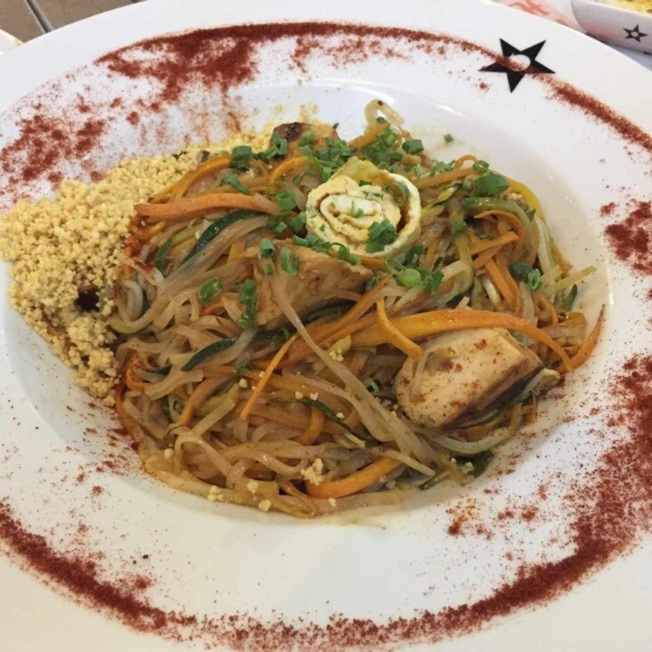 Pad Thai de Pollo