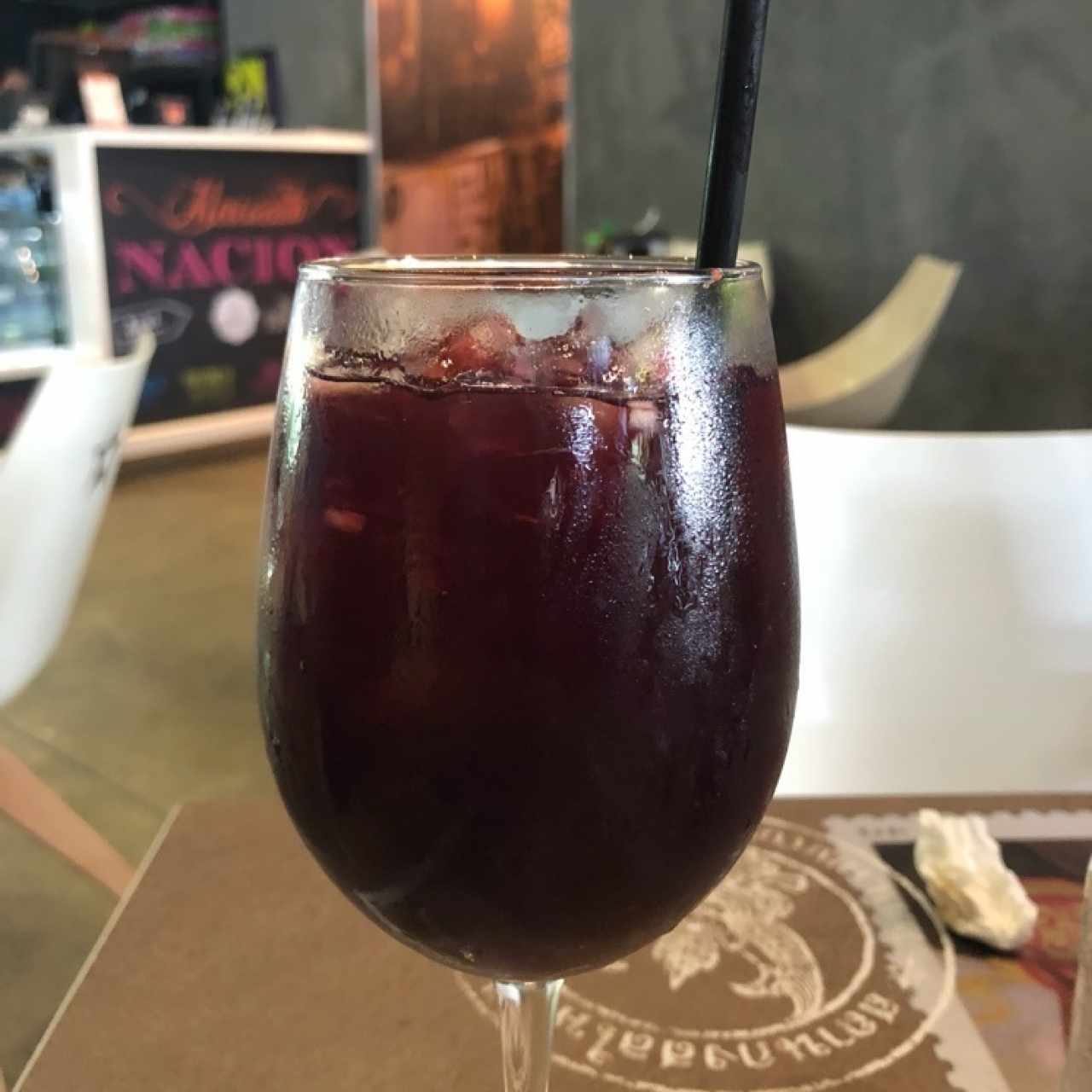 Sangria de vino tinto