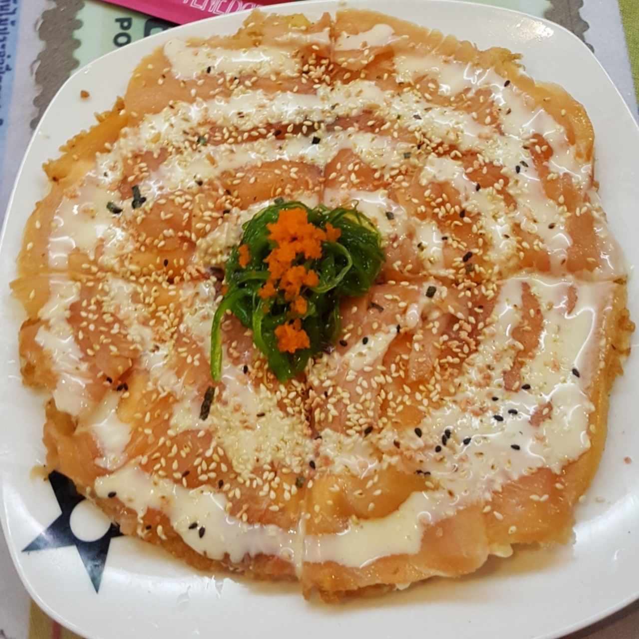 sushi pizza