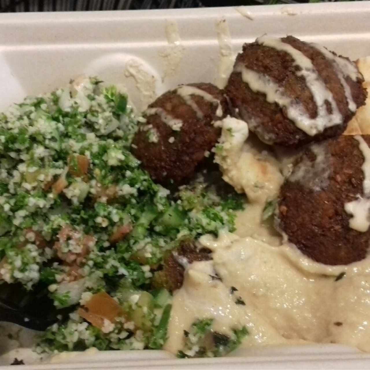 Falafel Arabic Platter  👌