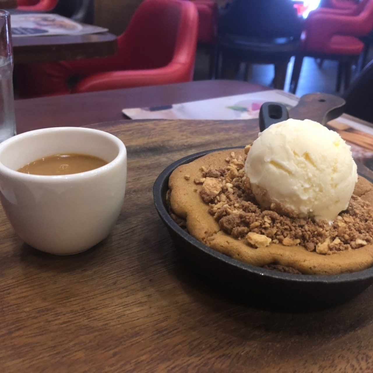 Galleta con dulce de leche