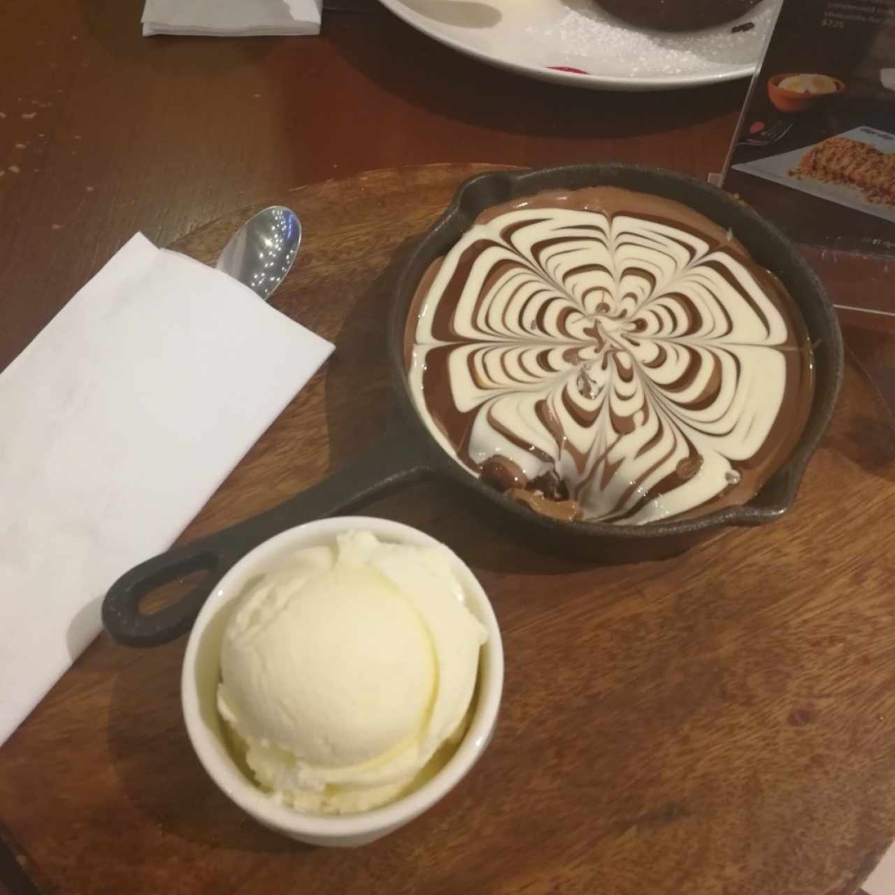 Brownies n cookies in a pan