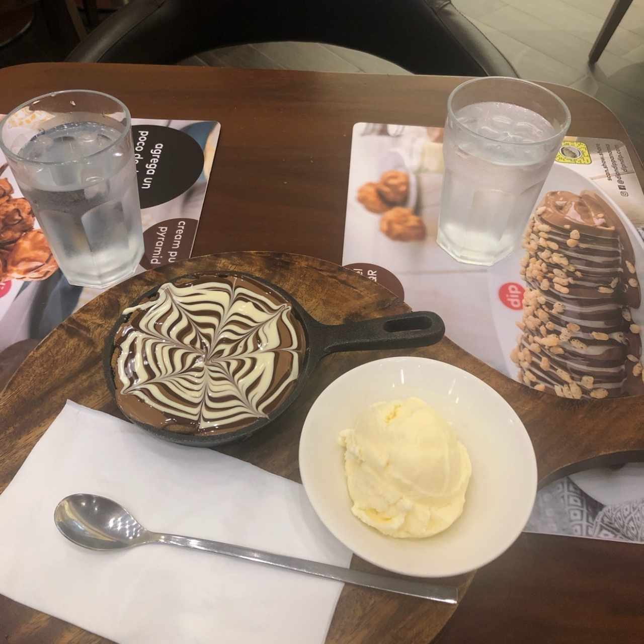 brownie in a pan