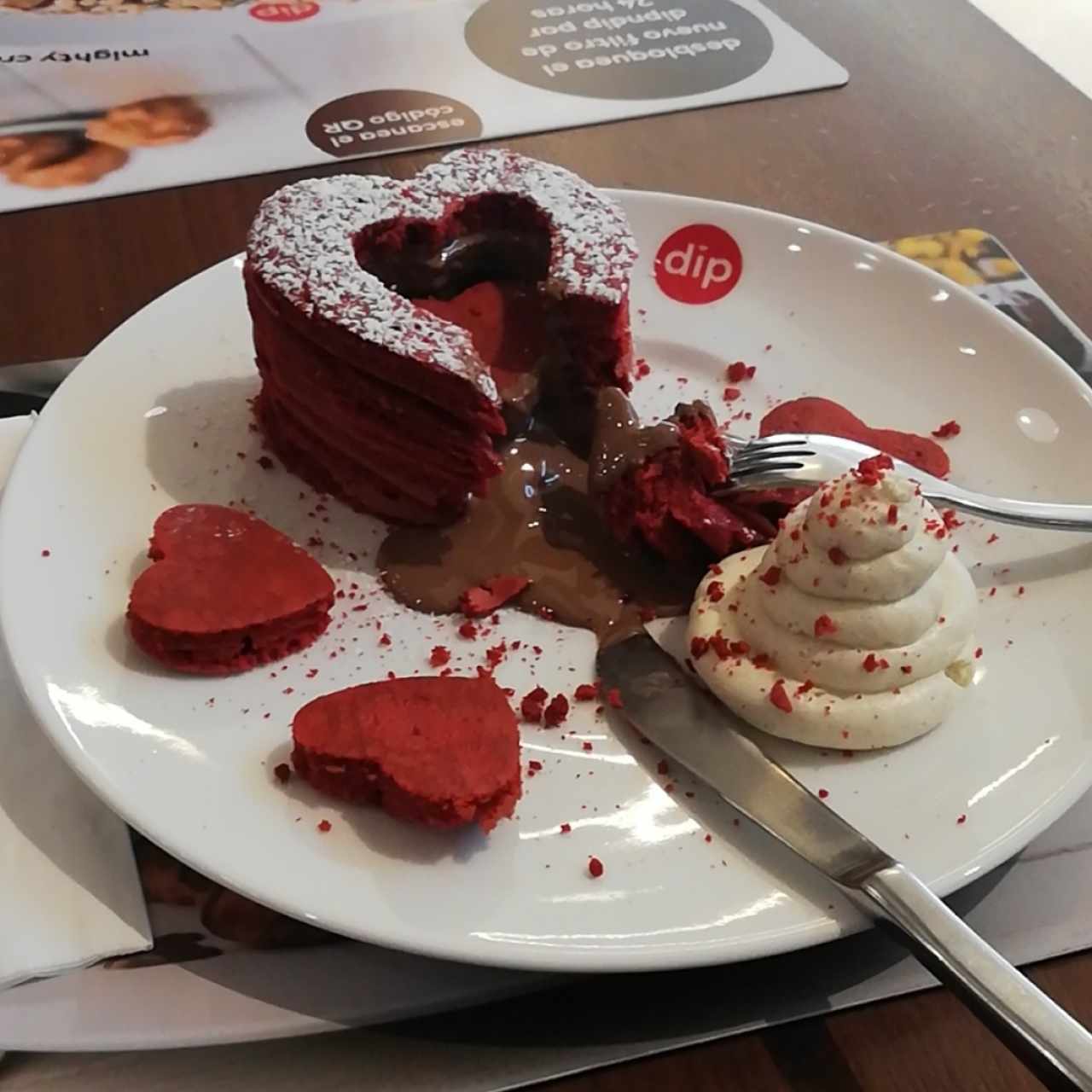 pancake redVelvet