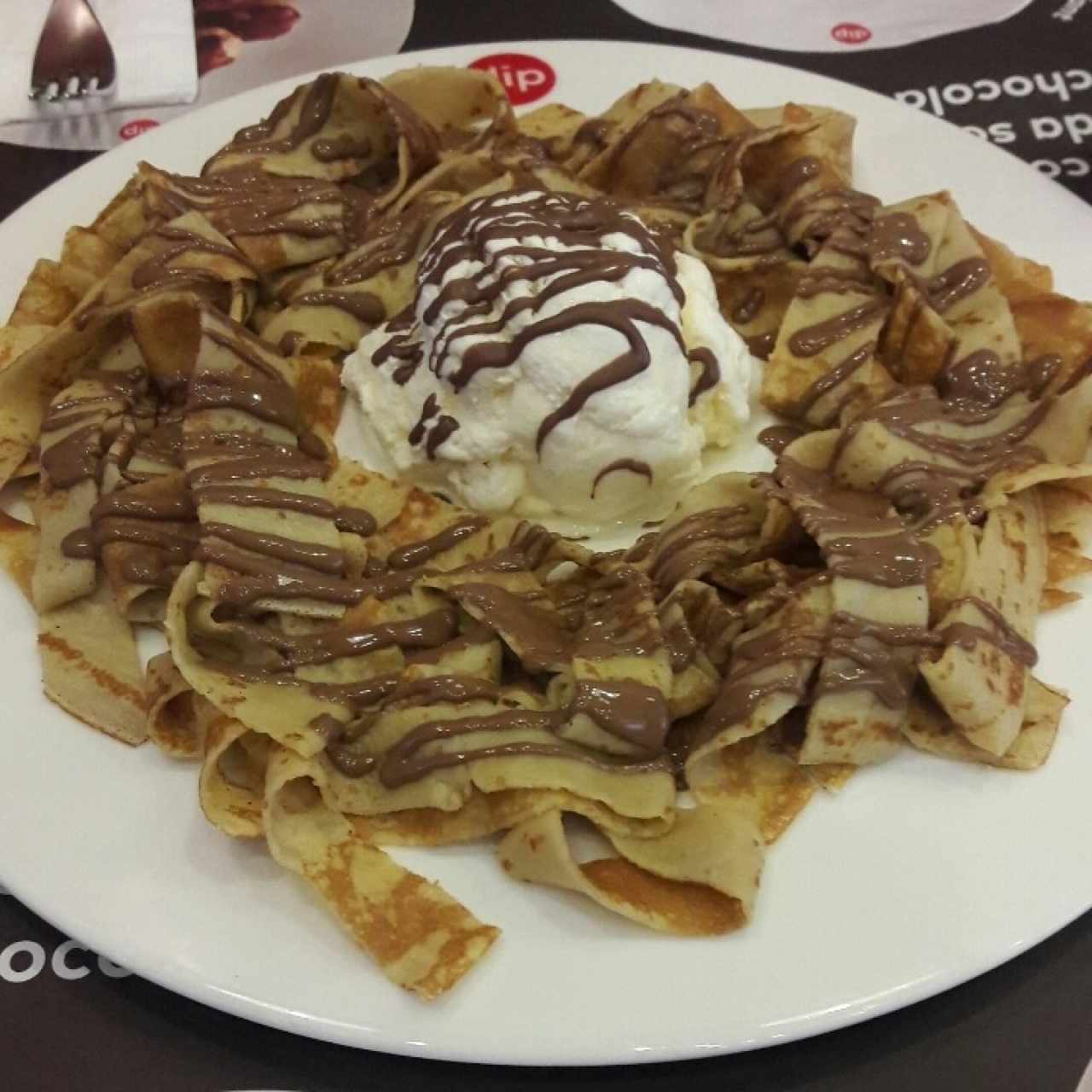 Crepes - Fetuccino Crepe