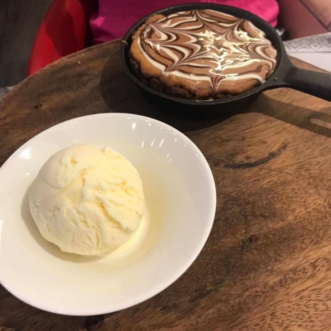 brownie in a pan