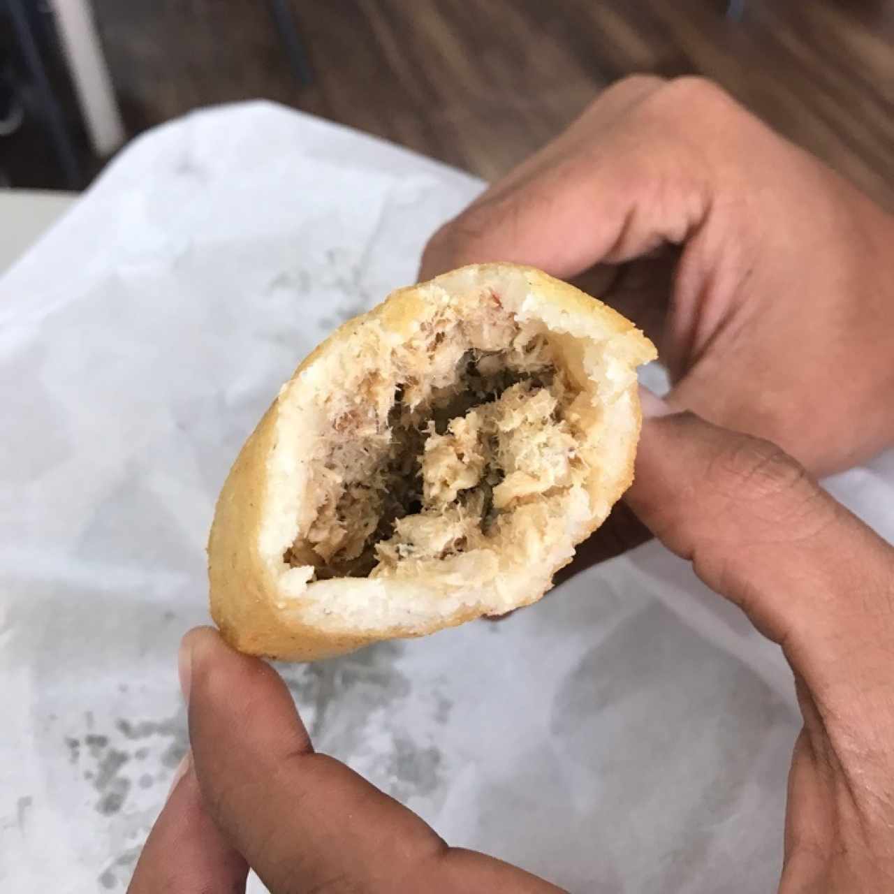 empanada de cazon