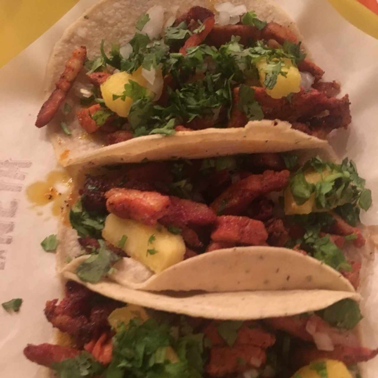 Tacos al pastor 