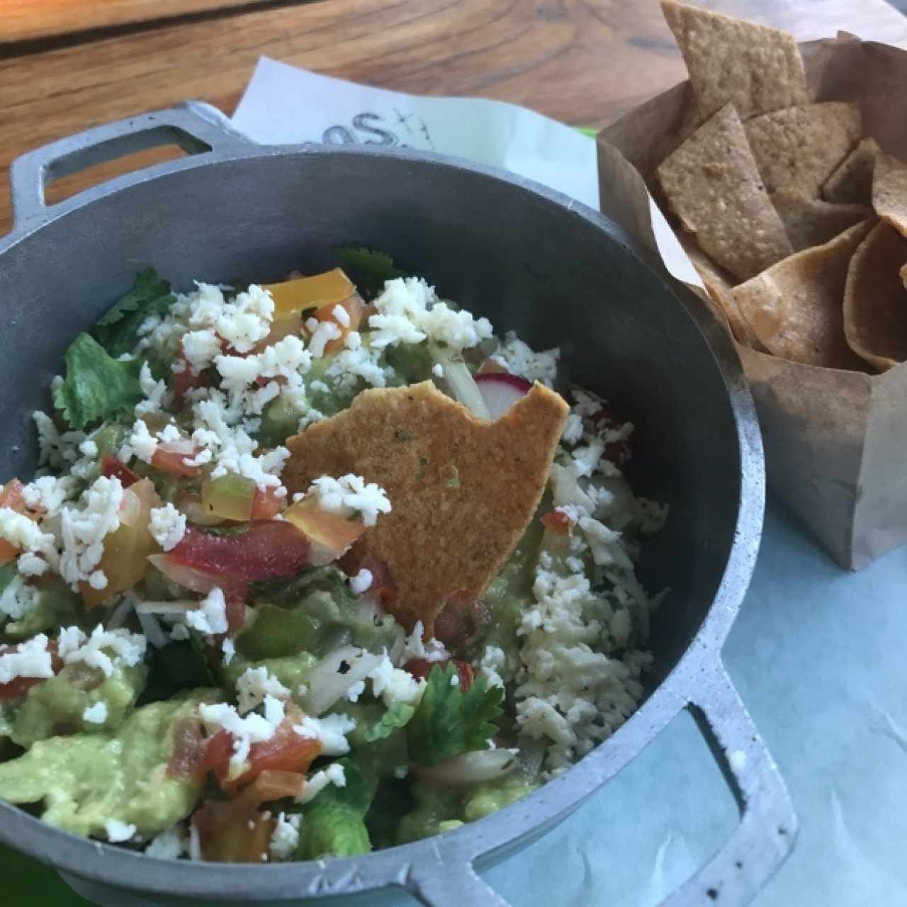 Guacamole con Totopos