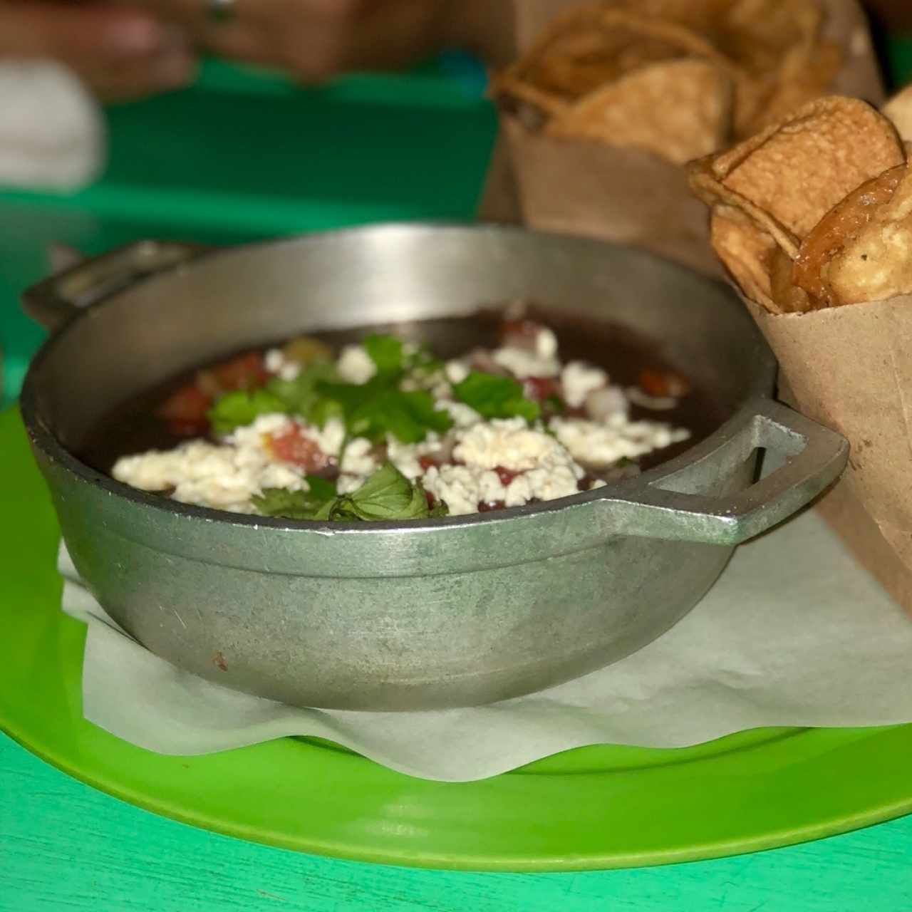 frijoles con queso 