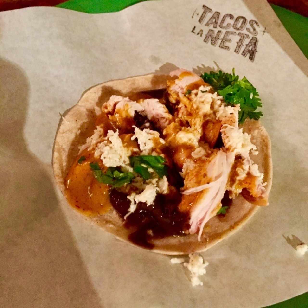 taco de pollo