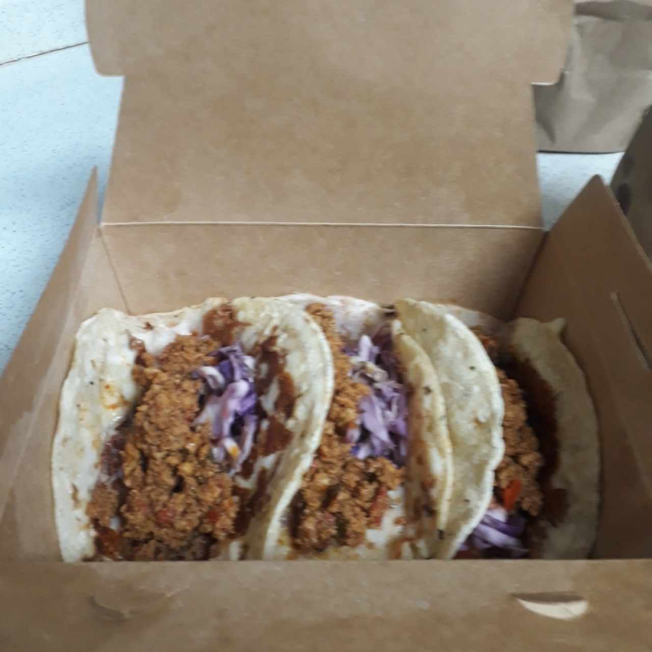 Tacos de chorizo