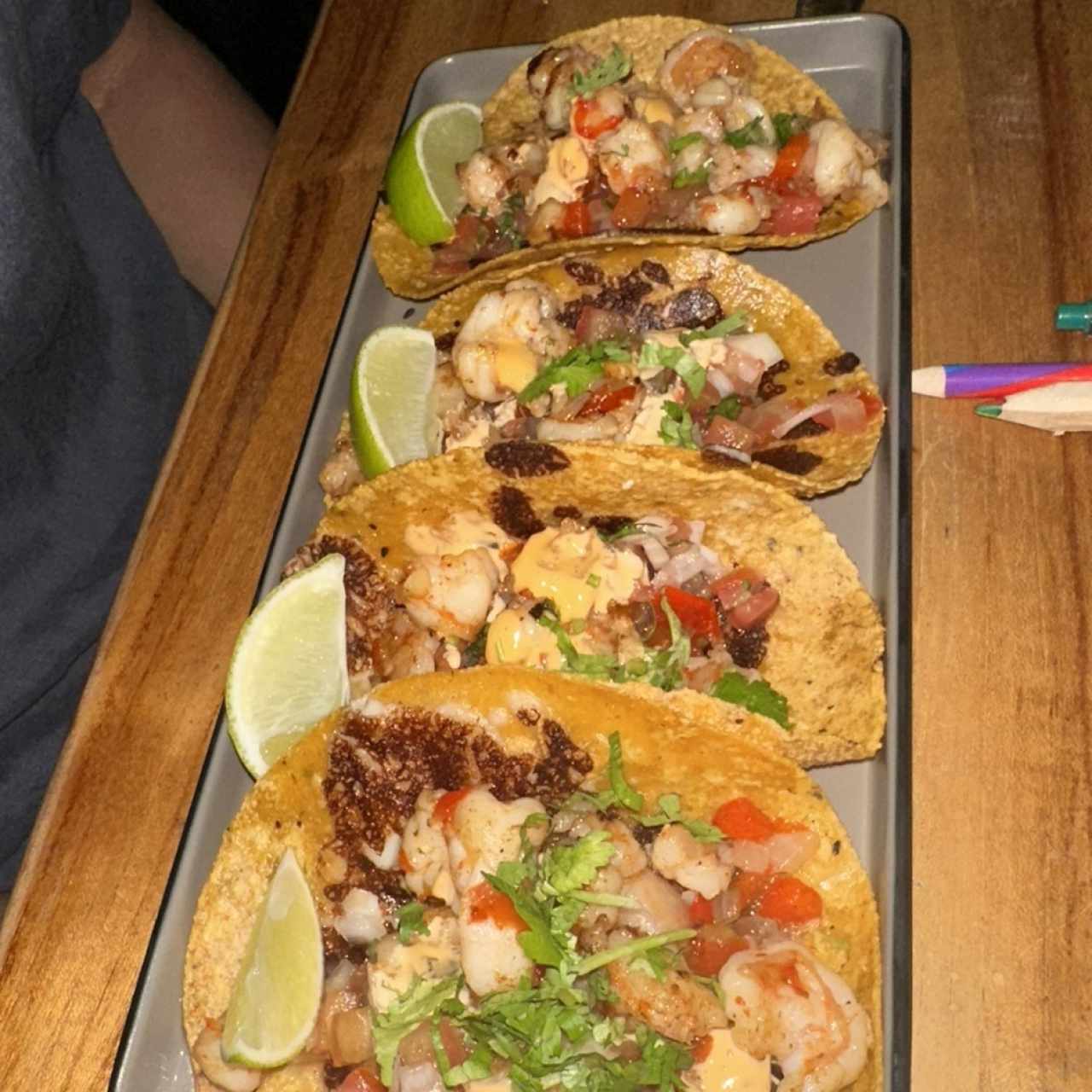 Tacos de Camarón