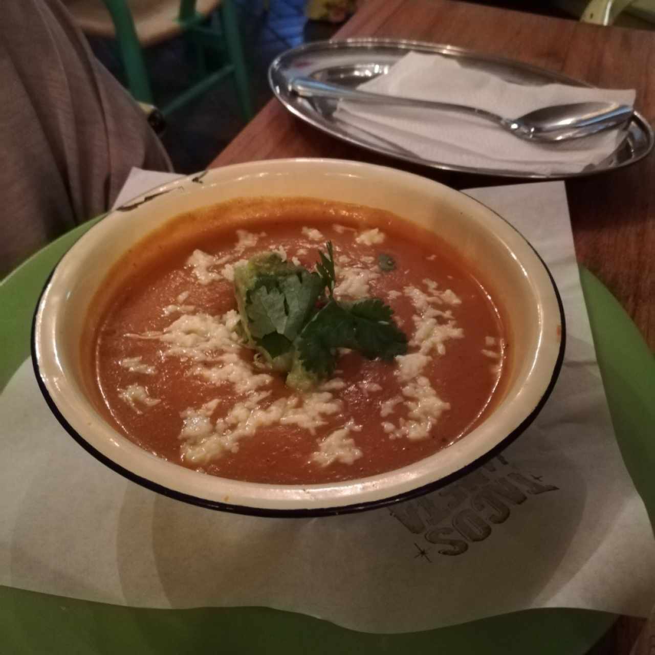 sopa de tortilla