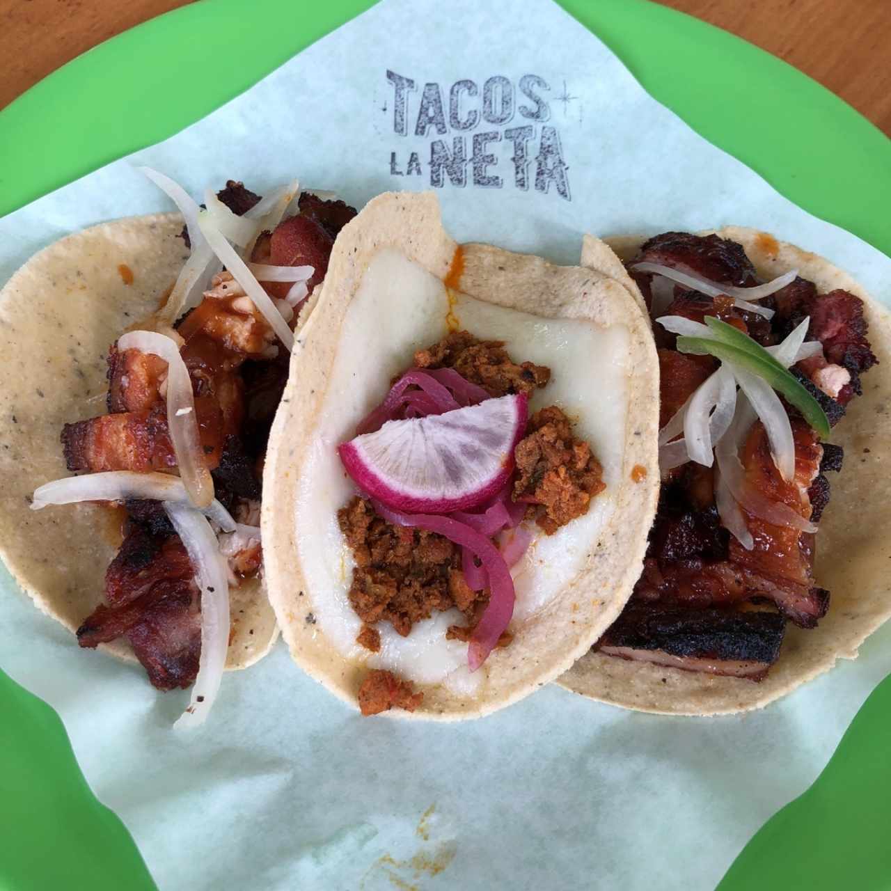 Tacos de chorizo