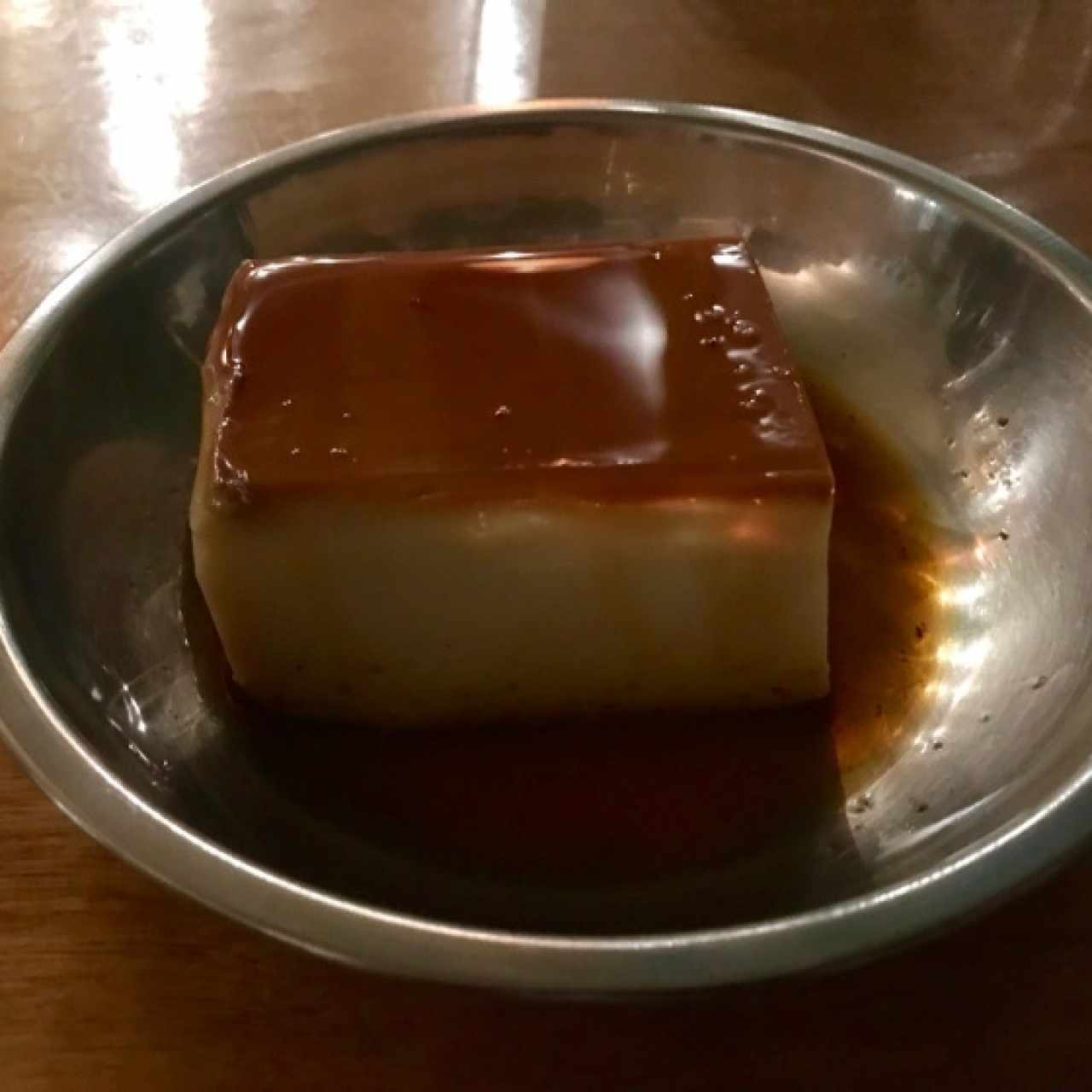 flan de caramelo 