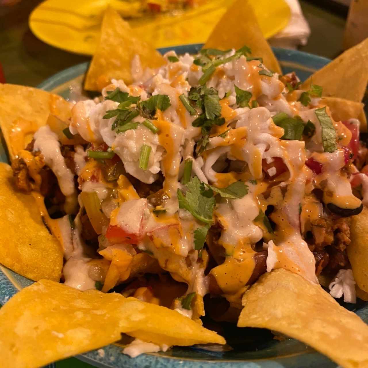 Nachos veganos