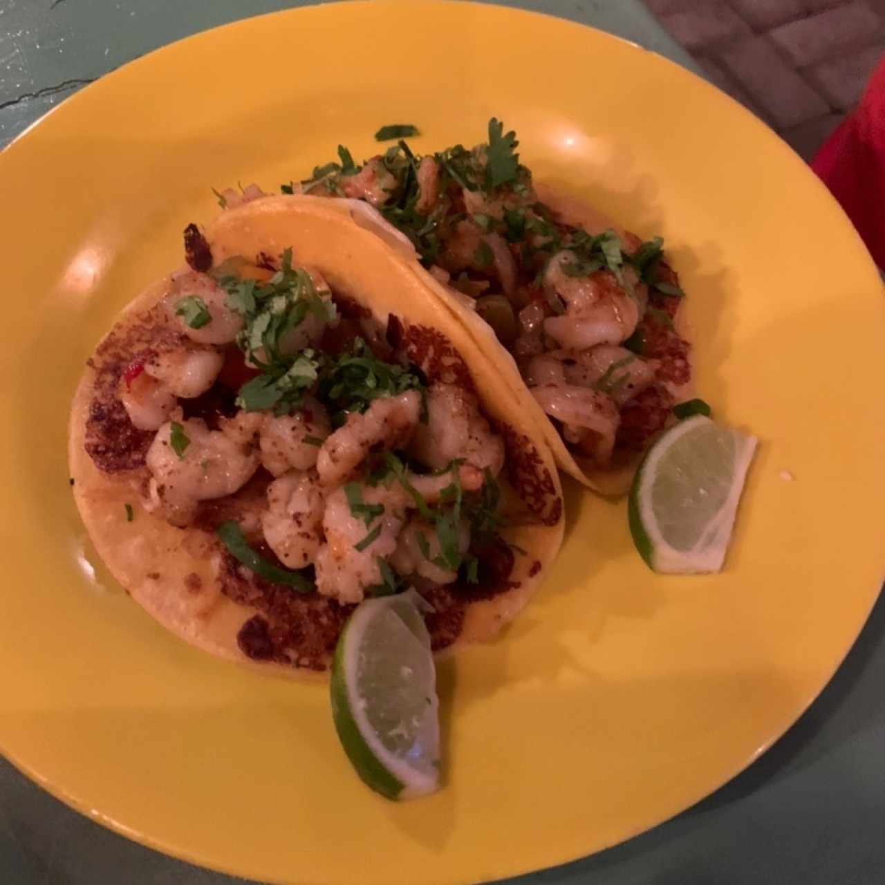 Tacos de camaron 