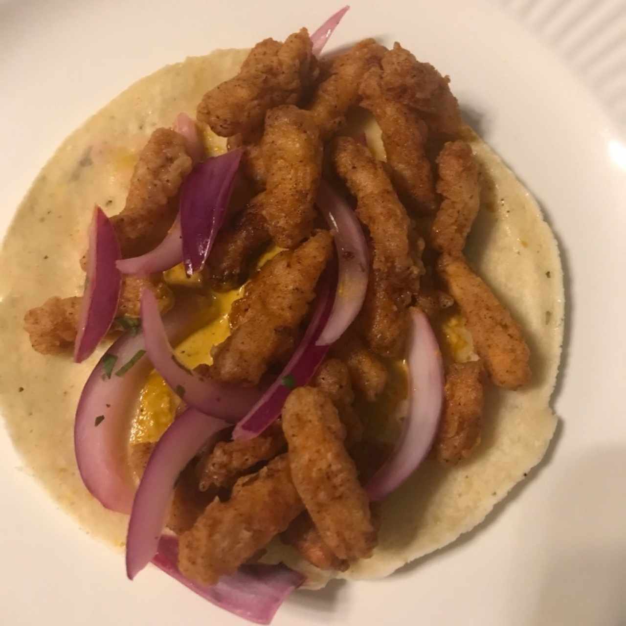 tacos de calamar