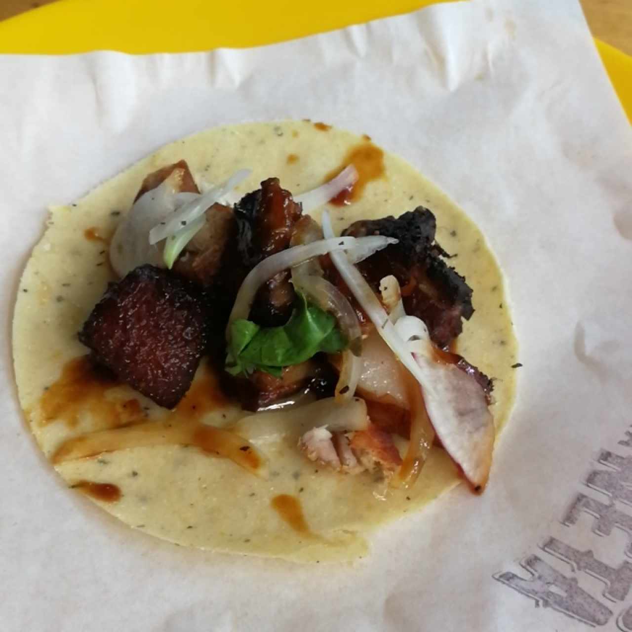 Taco de Panza 