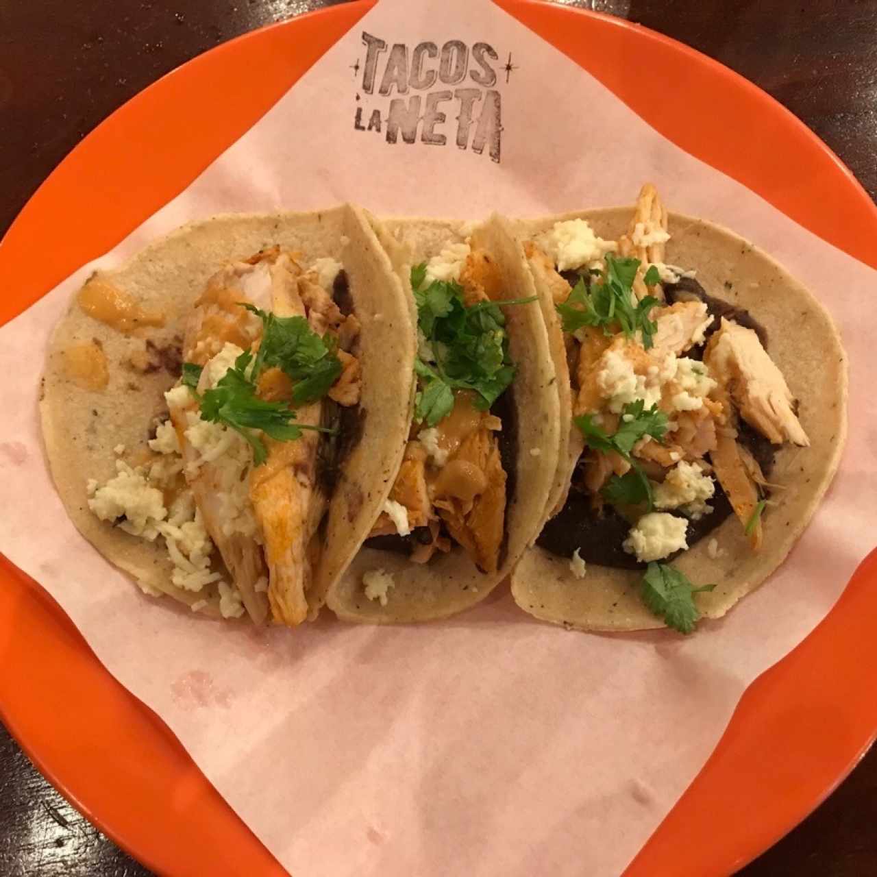 Tacos de pollo