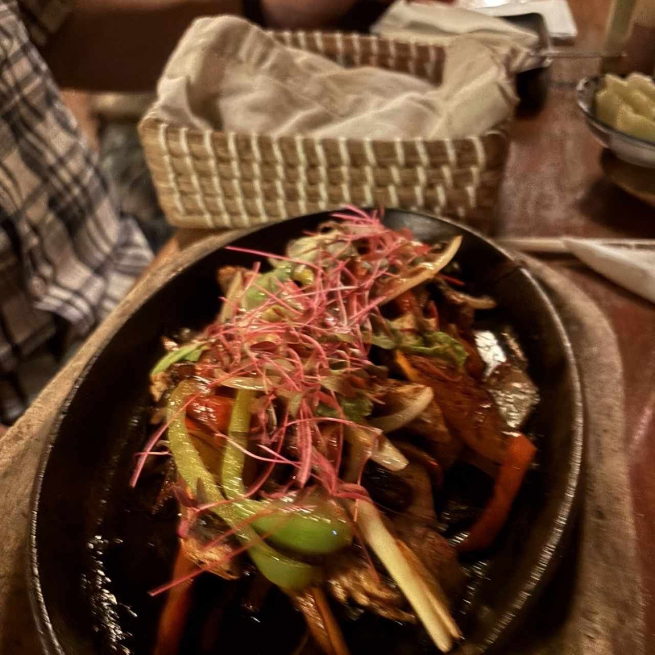 Fajitas de Pollo a la Brasa