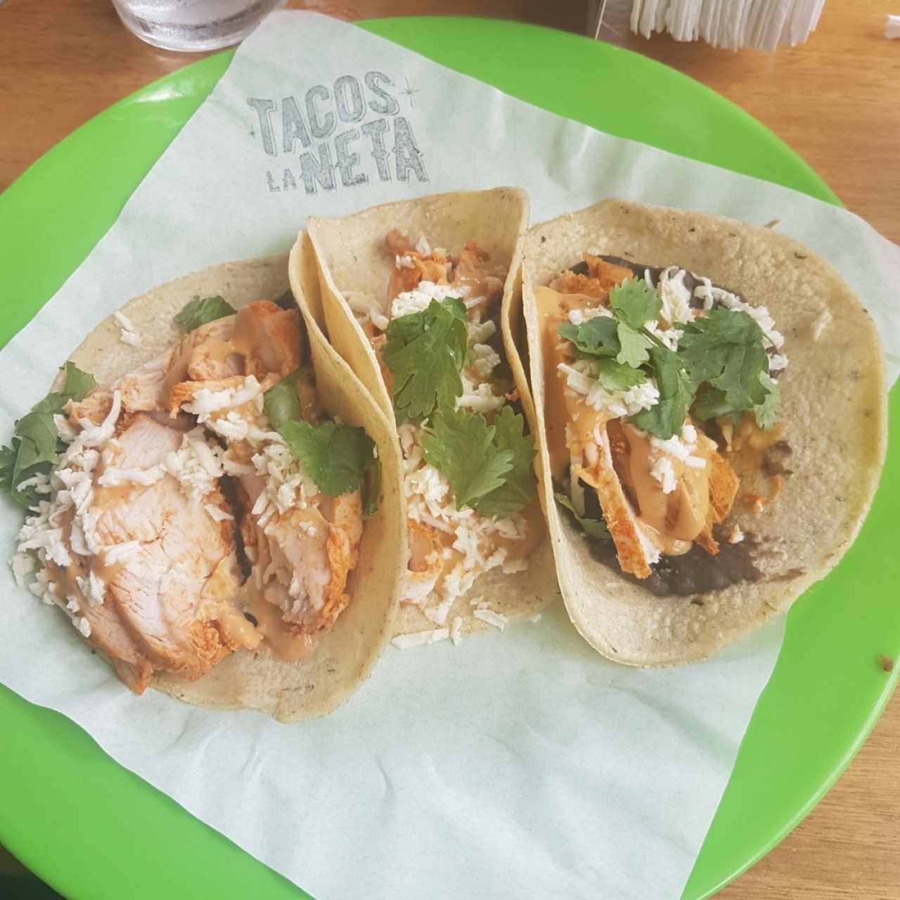 Tacos Suaves de Pollo