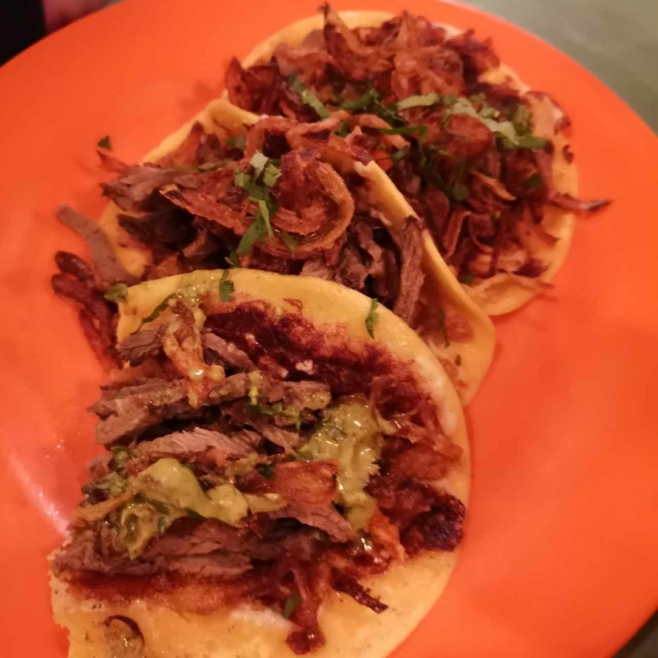 Tacos de res