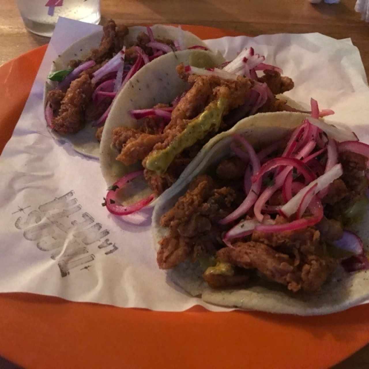 Tacos de calamar