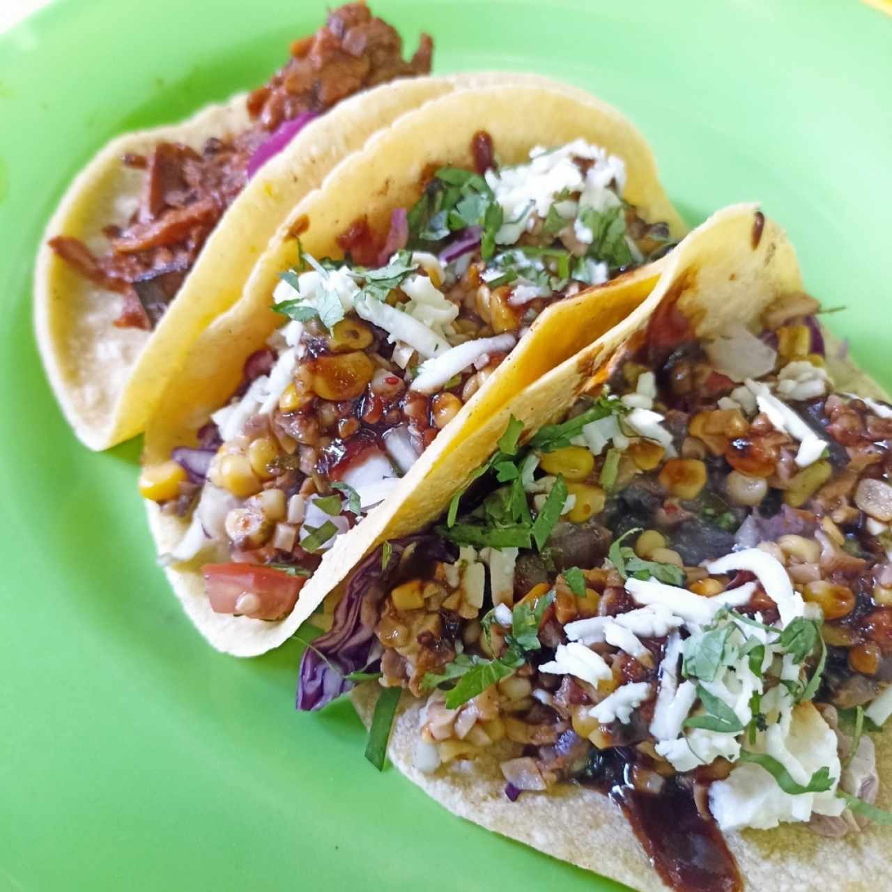 Tacos Tropicales - El Vegetariano 