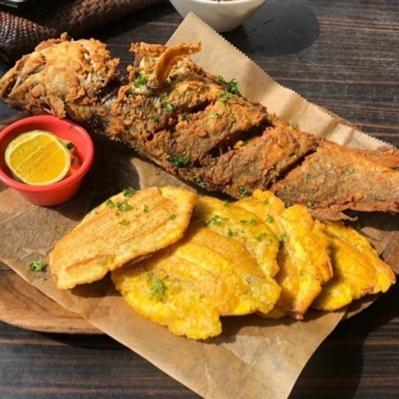 pescado frito 