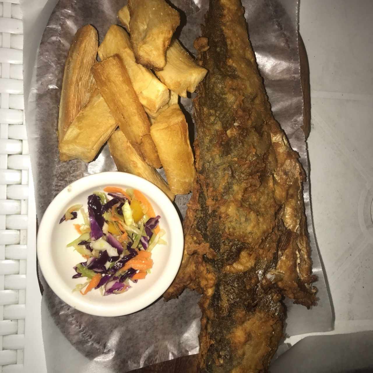 pescado frito