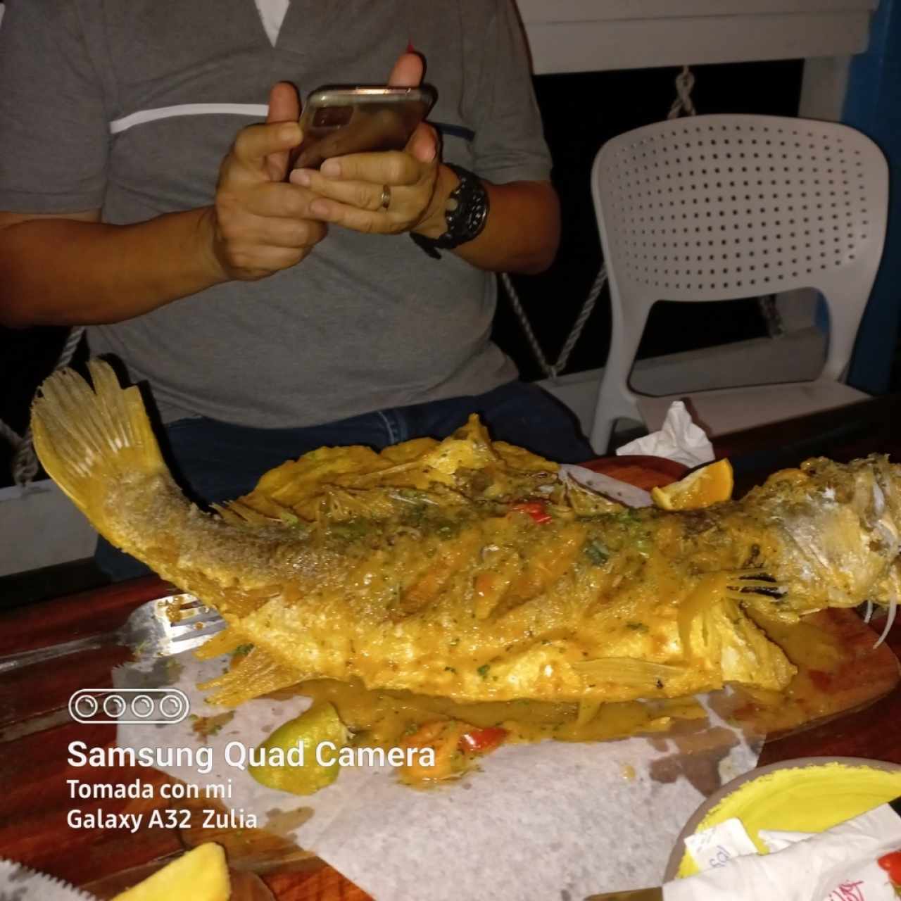 pescado a lo macho