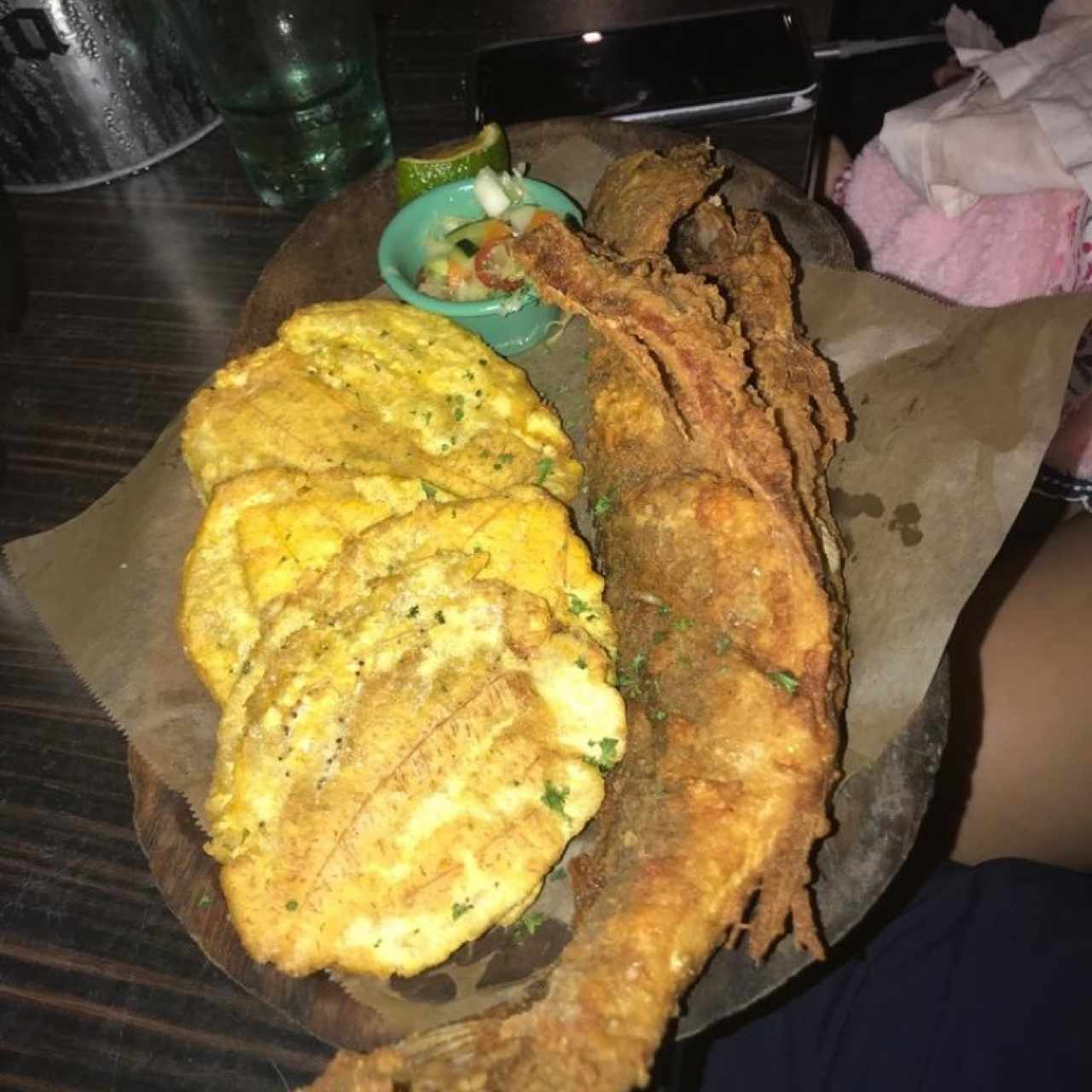 pescado frito 