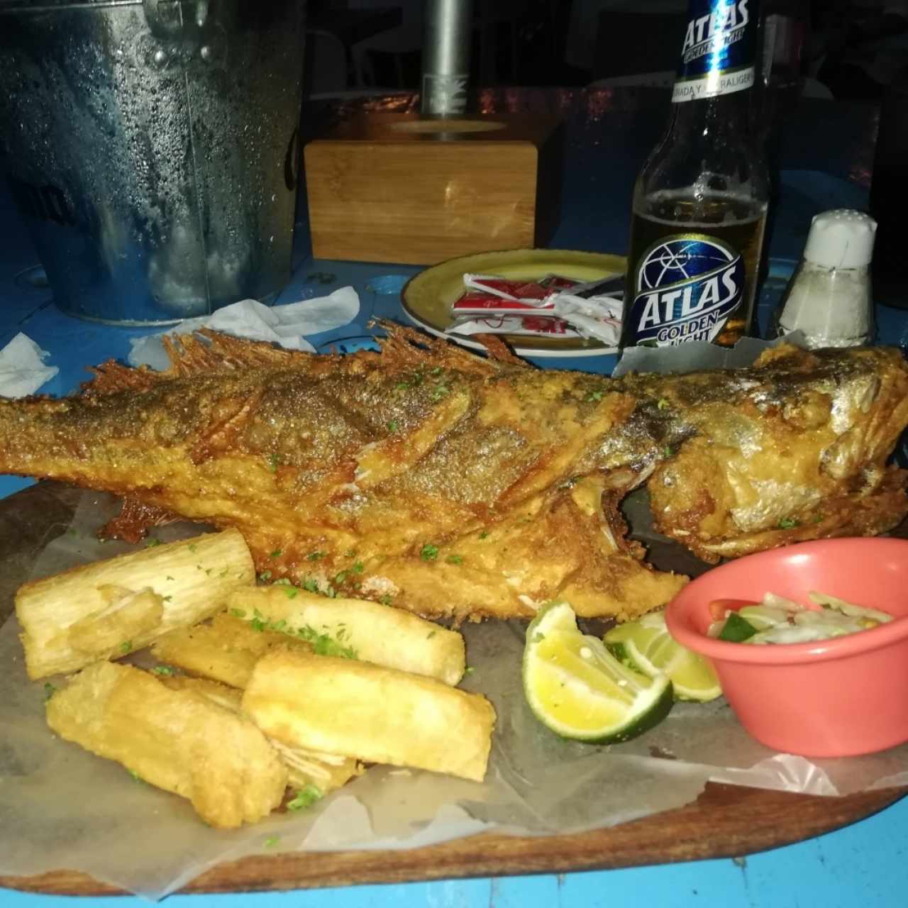 Pescado Frito entero 