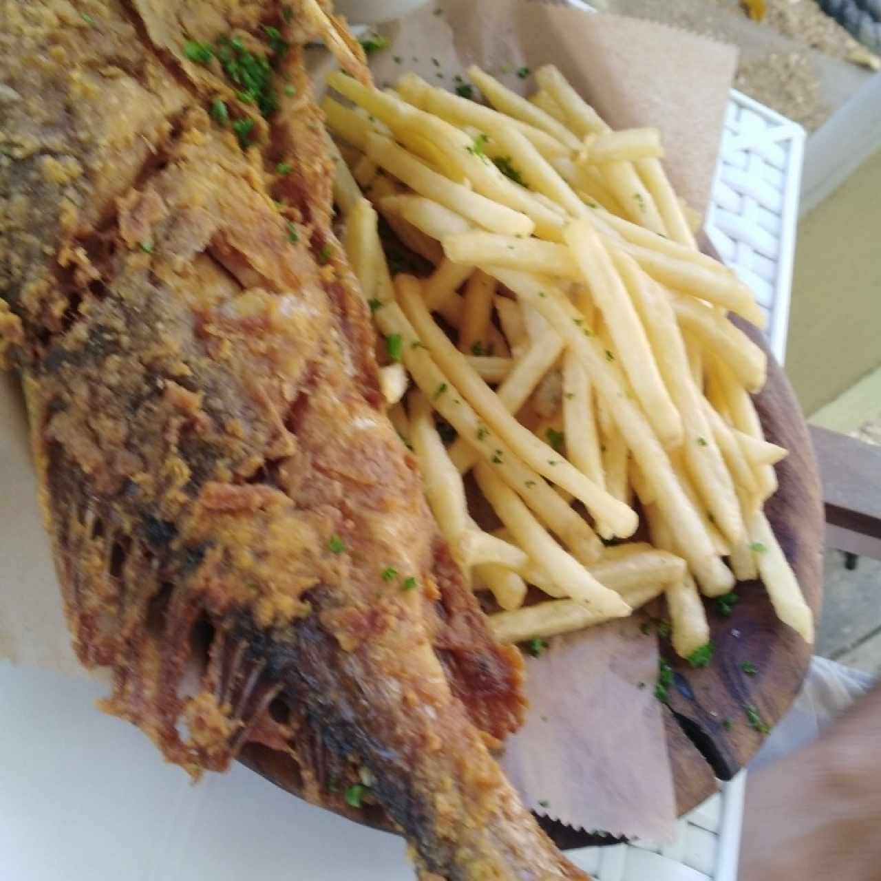 pescado frito