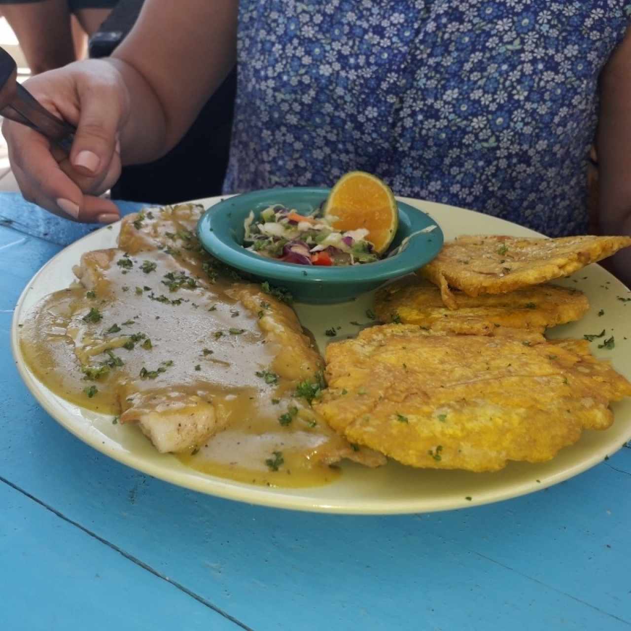 Pescado al Coco y Curry