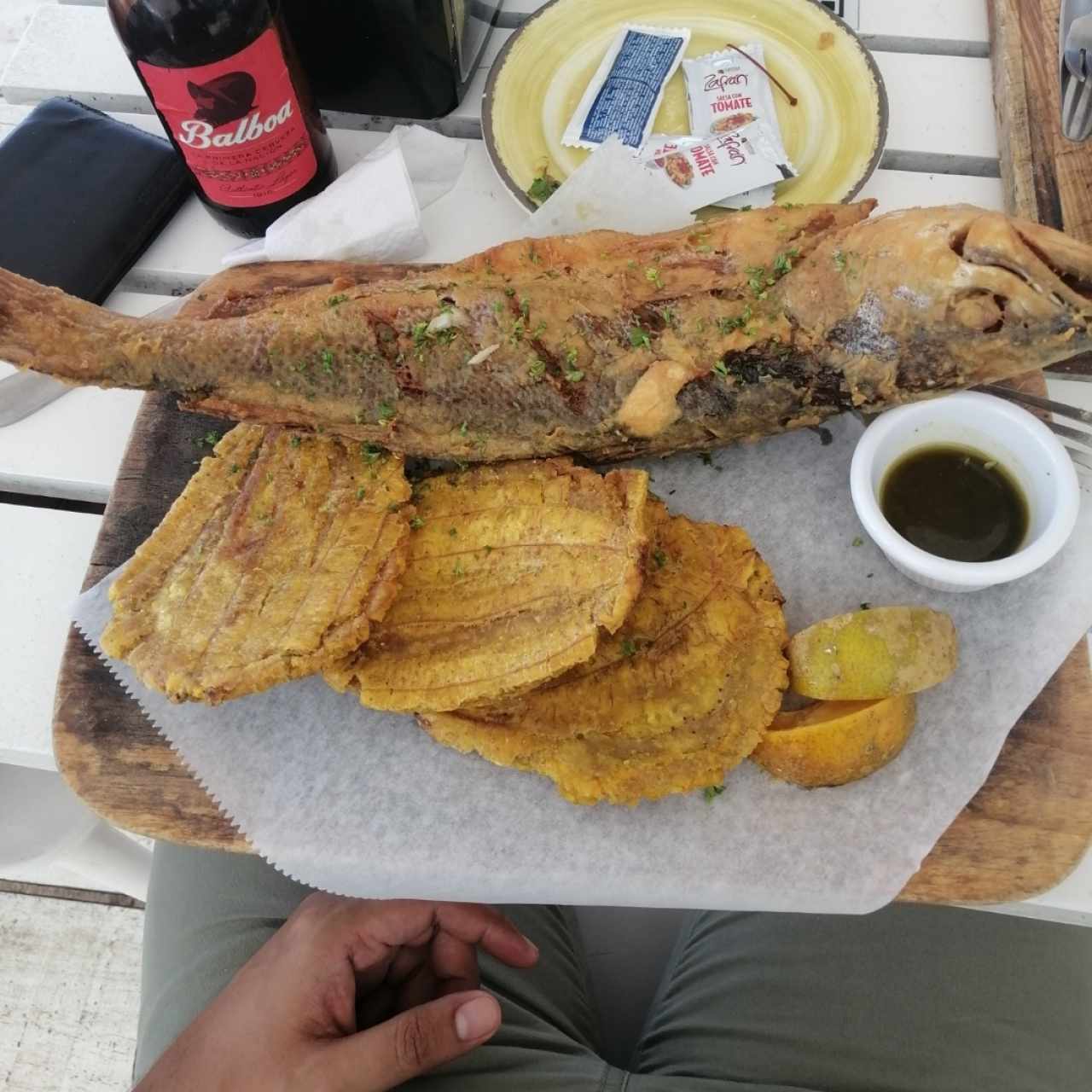 Pescado frito