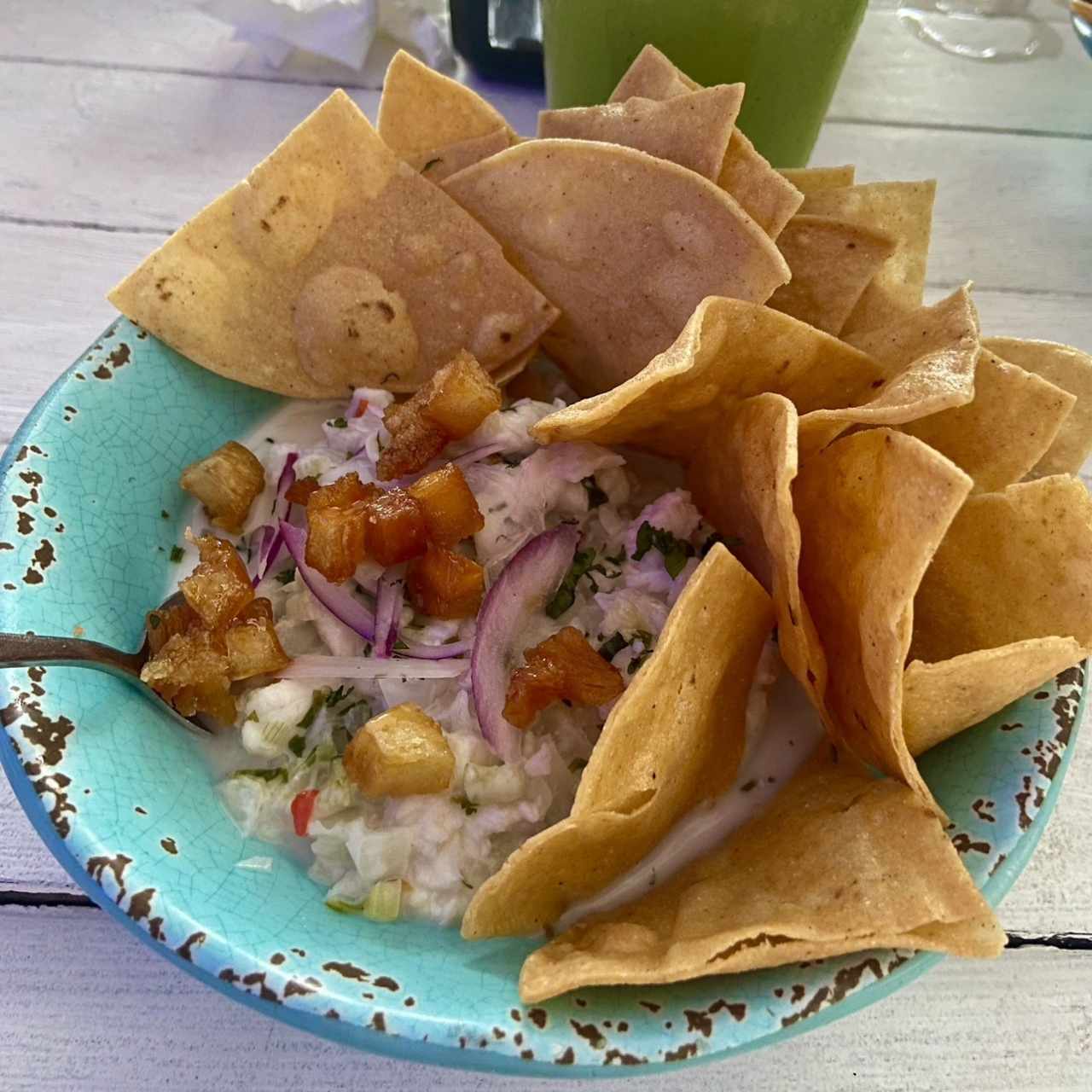 Ceviches - Coco, Yuca Dulce