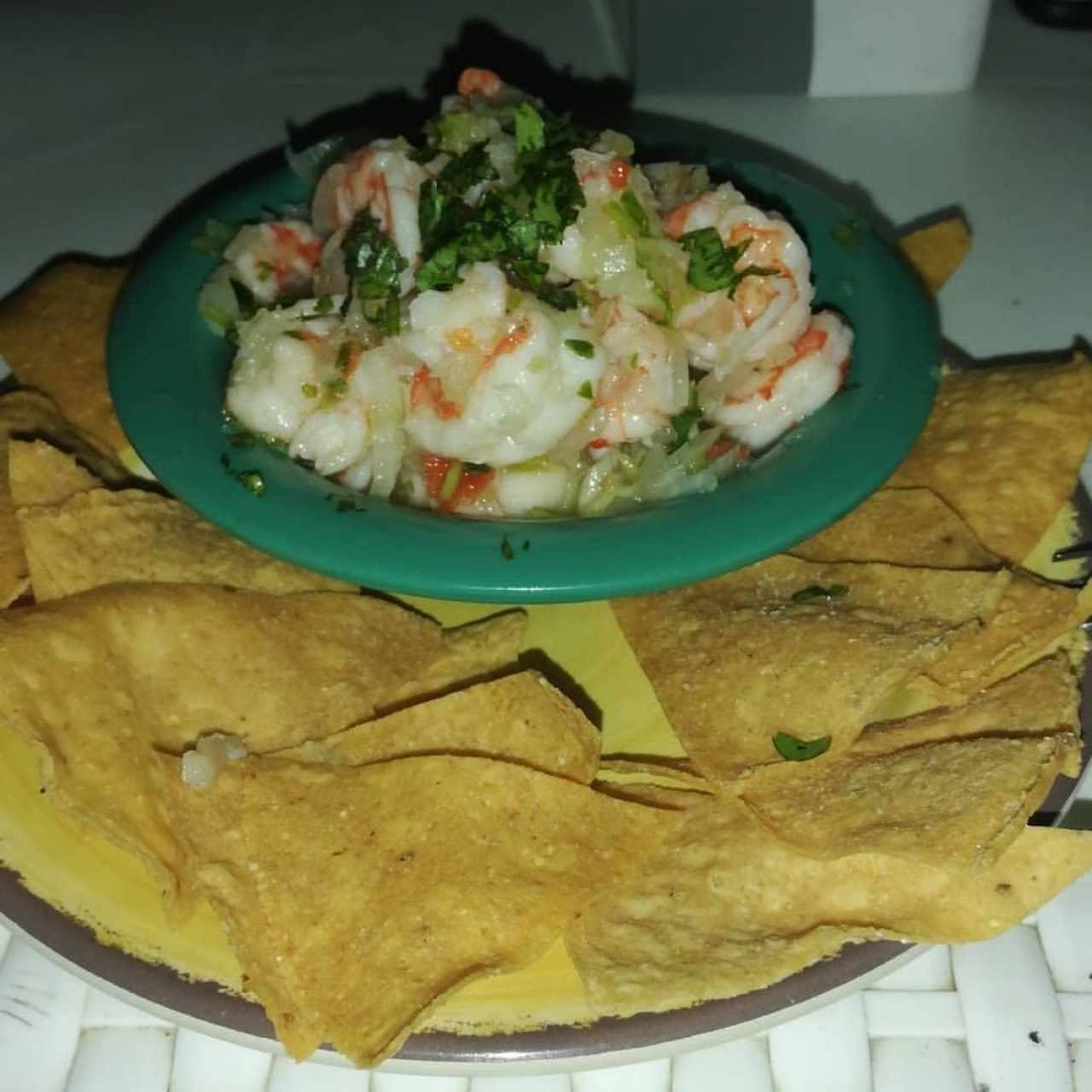 ceviche de camarón