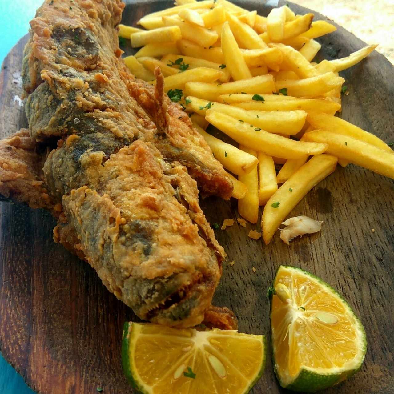 pescado frito