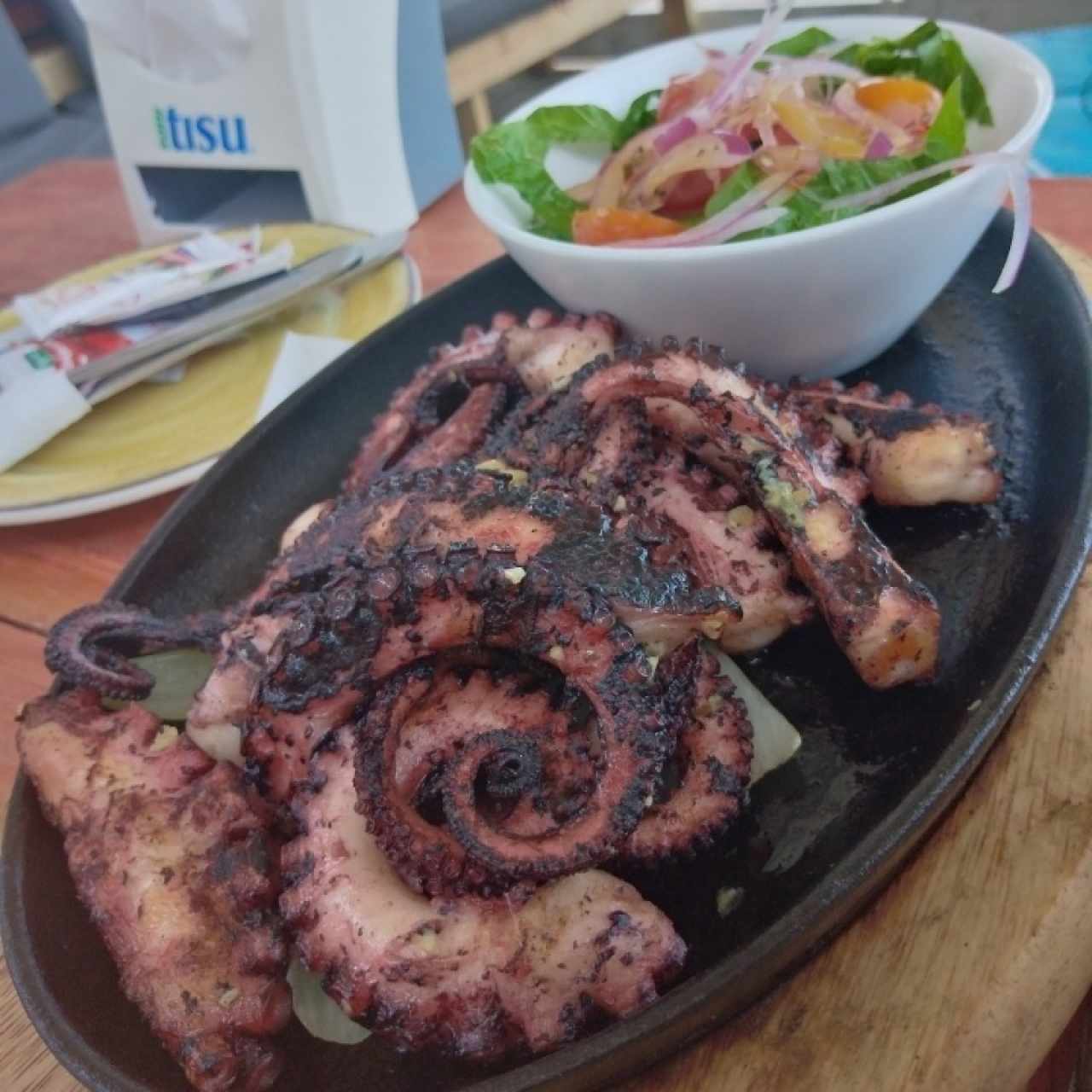 pulpo al grill