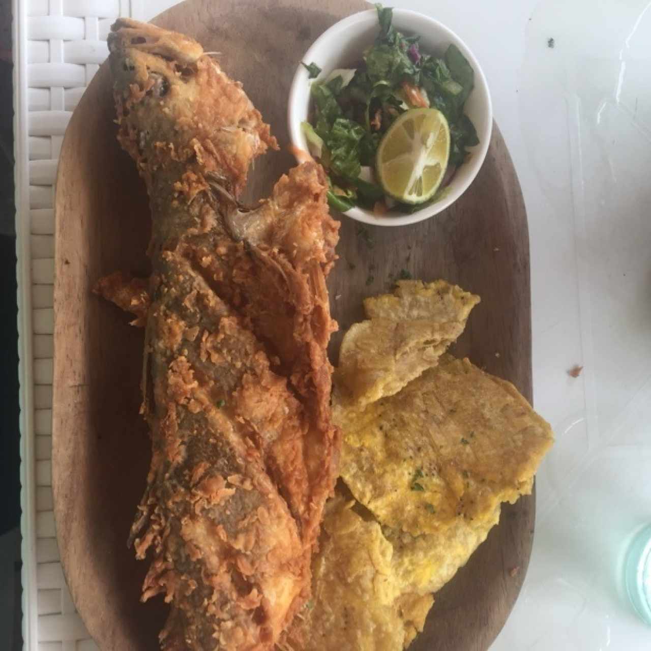 Pescado frito