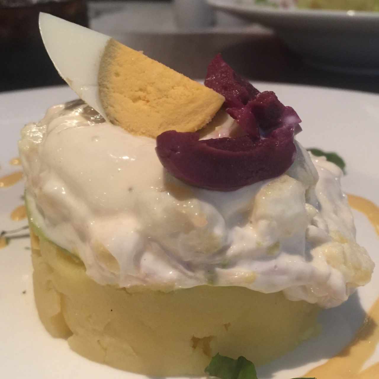 Causa Limeña de Pollo