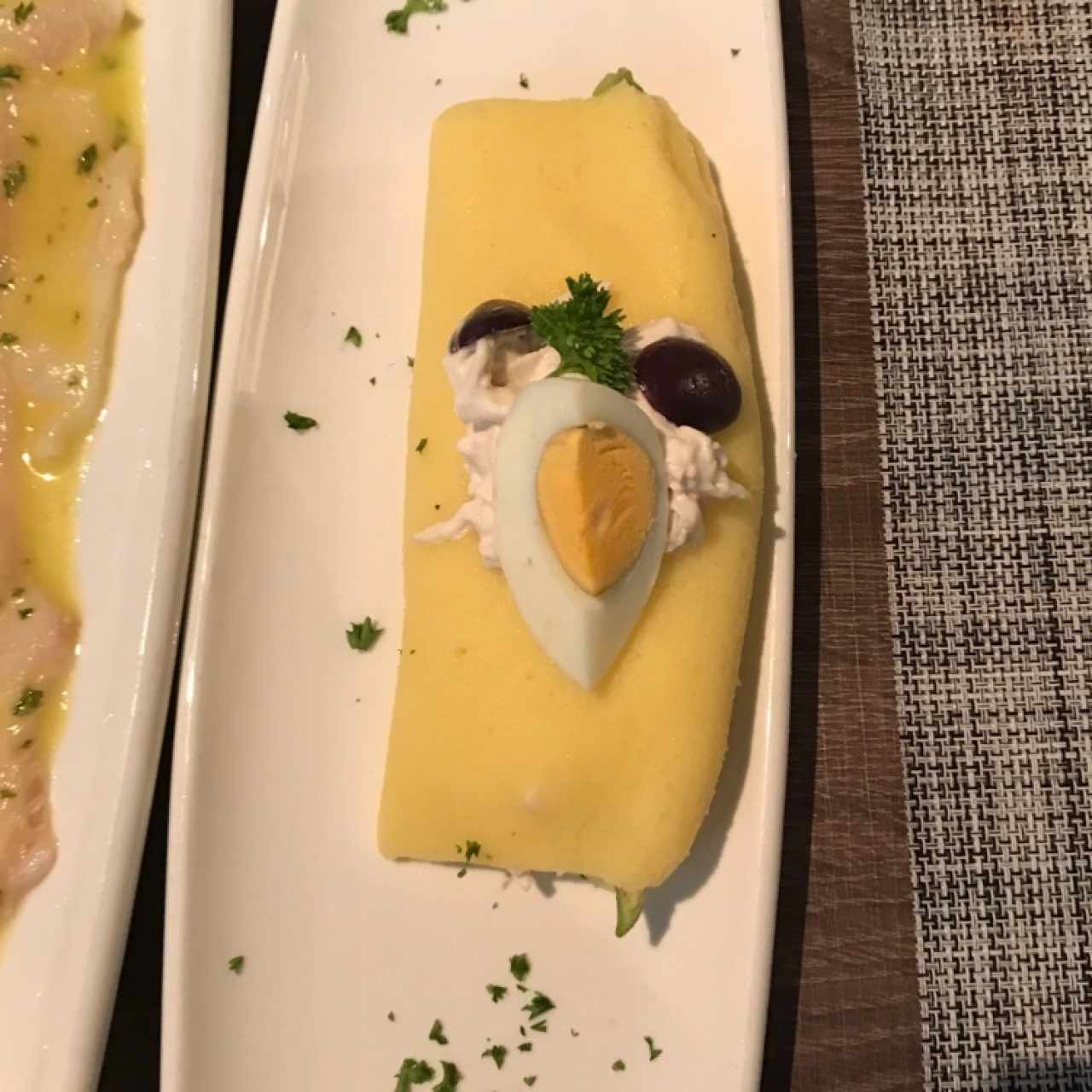 Causa limeña de pollo