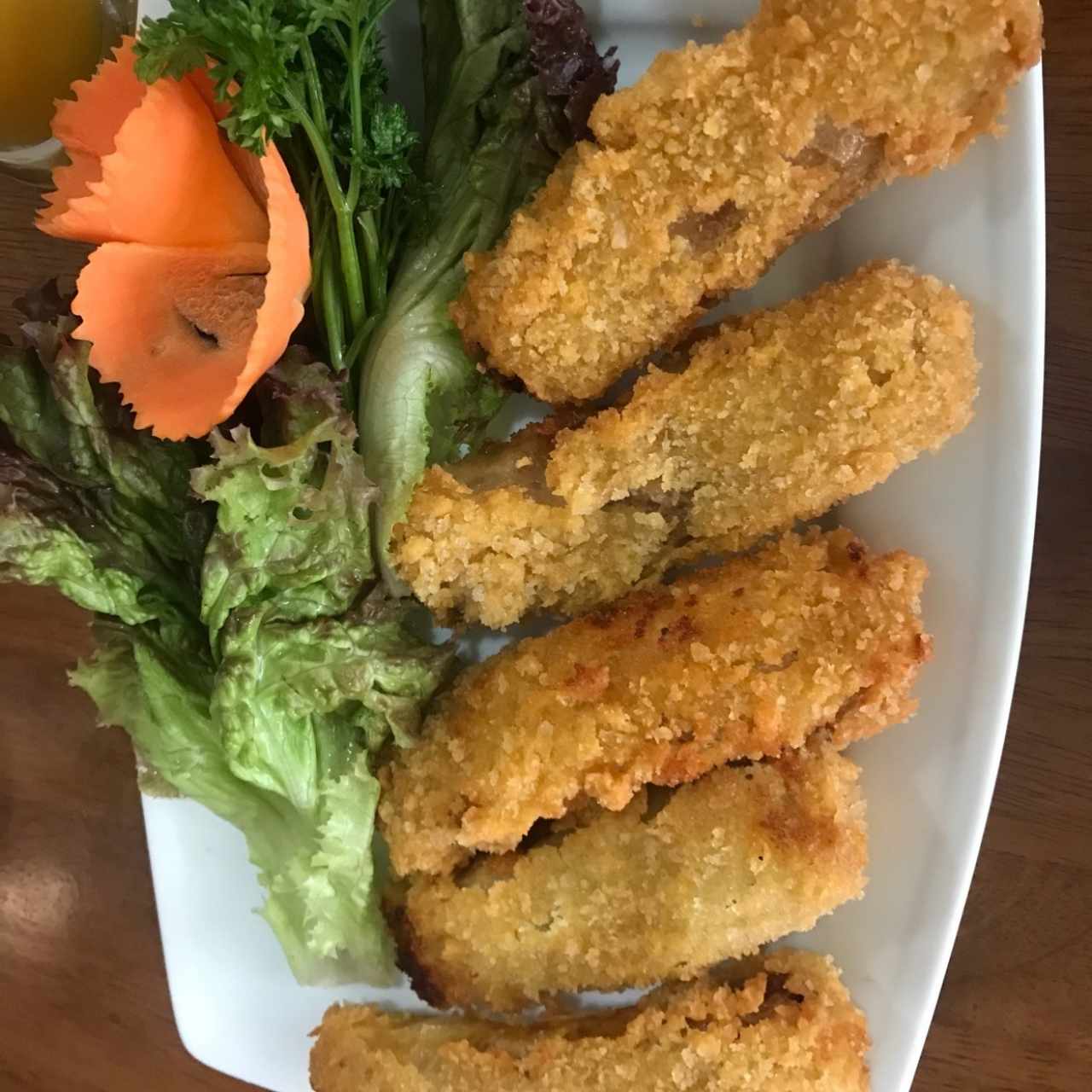 croquetas de mariscos