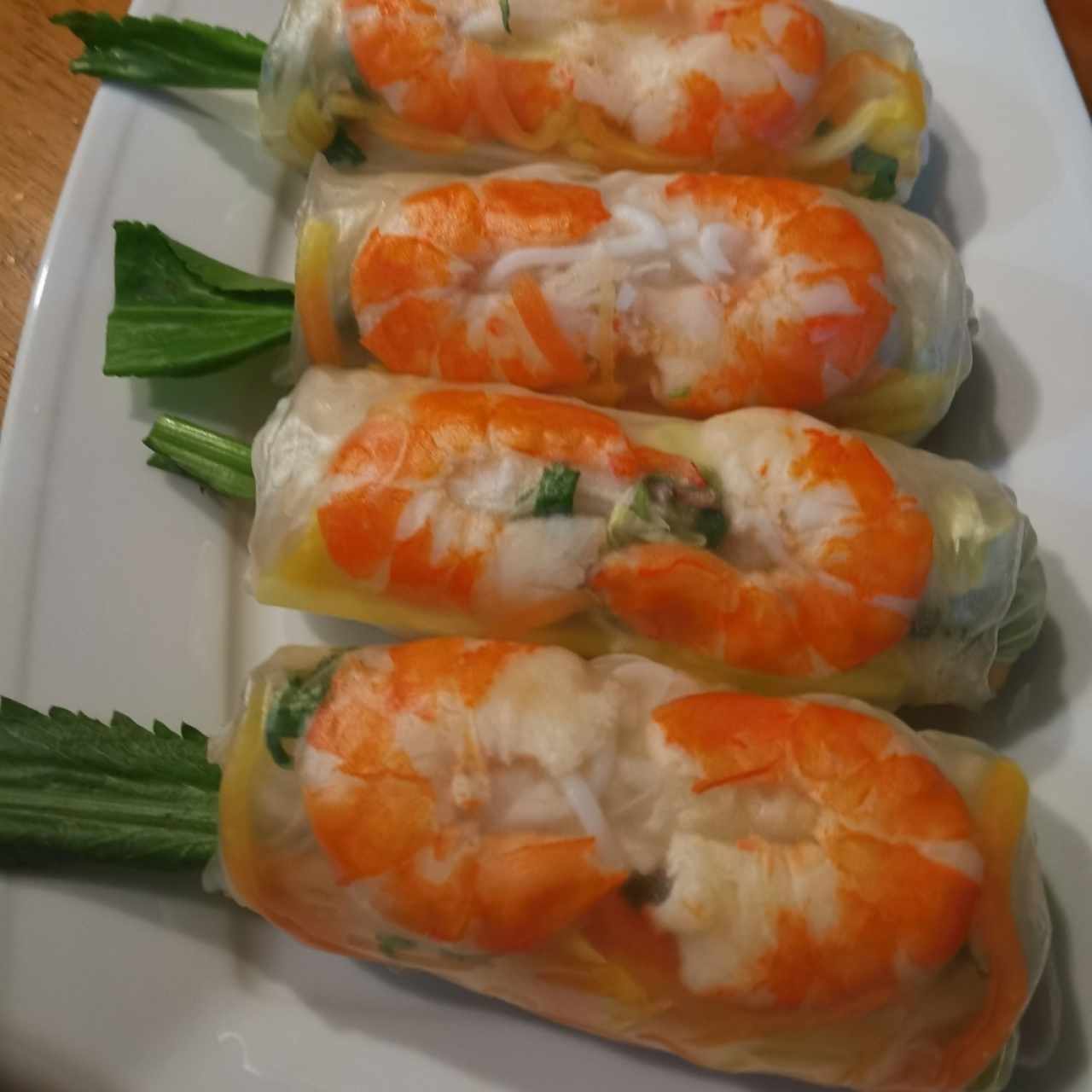 Rollitos de Camarón 