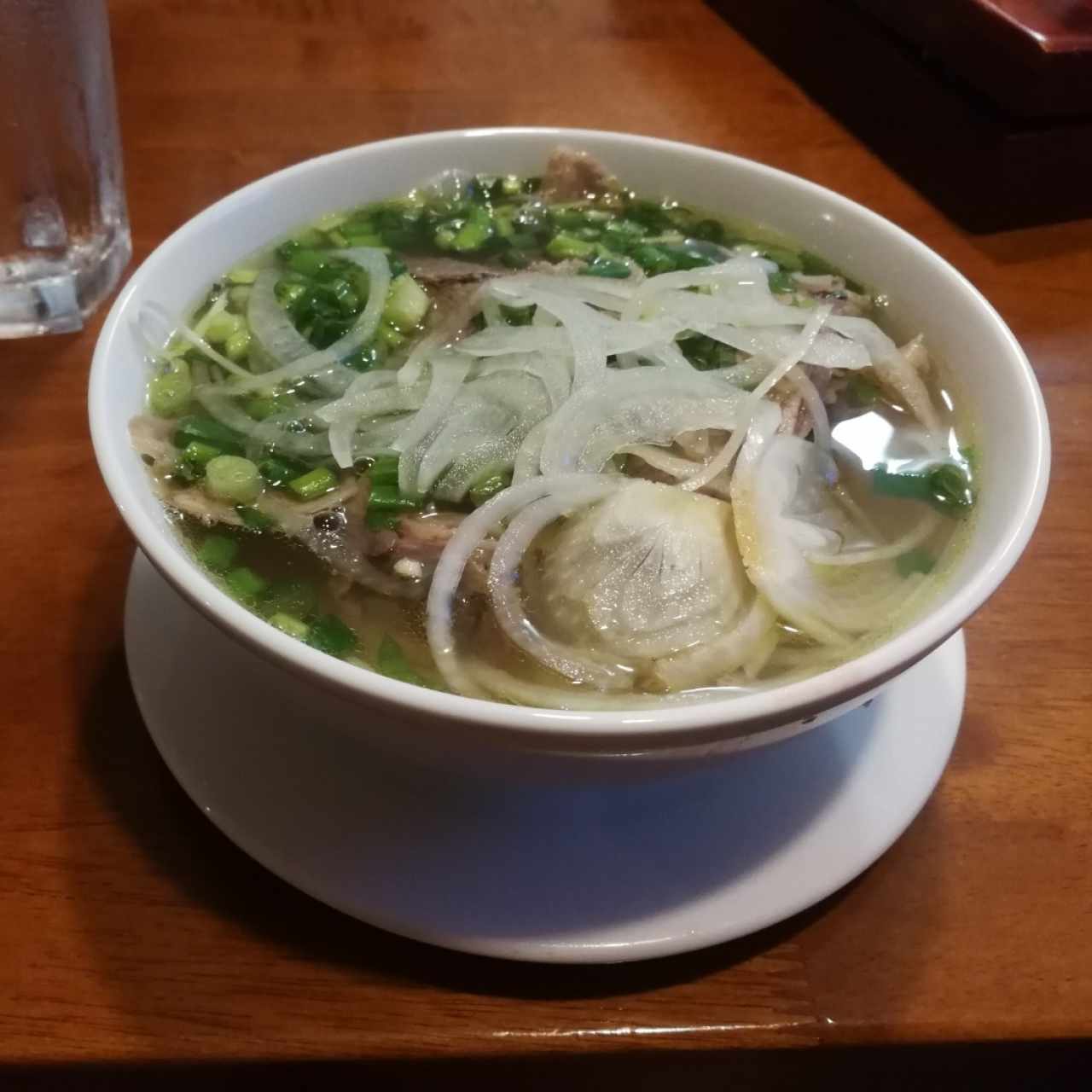 Pho pequeño de carne