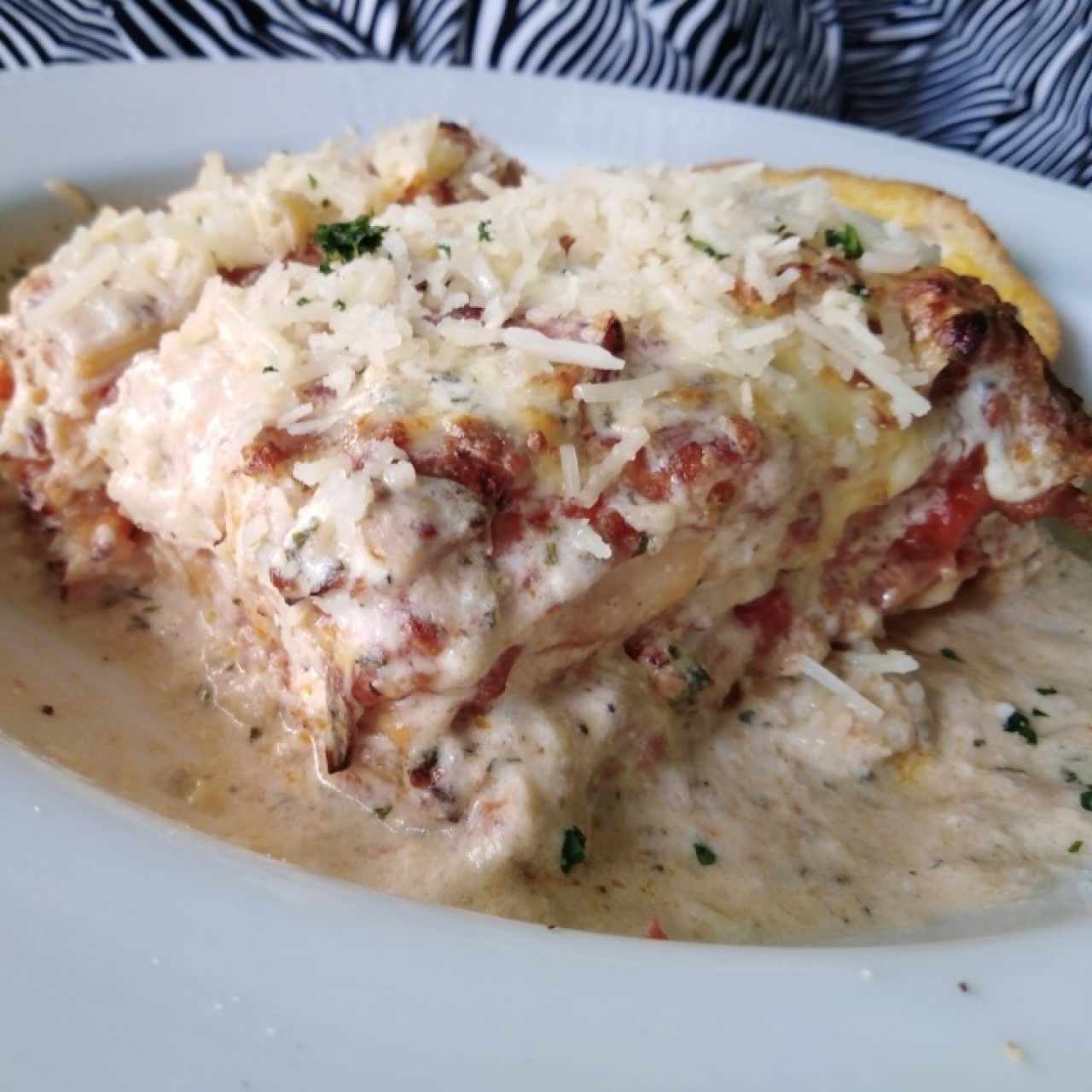 lasagna de pollo