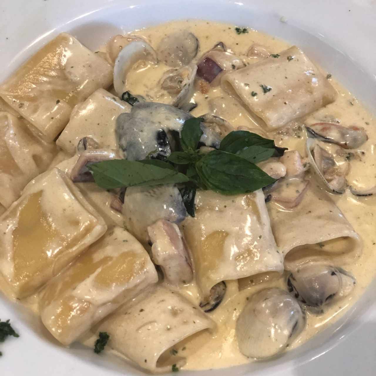 Paccheri a la Pescatore